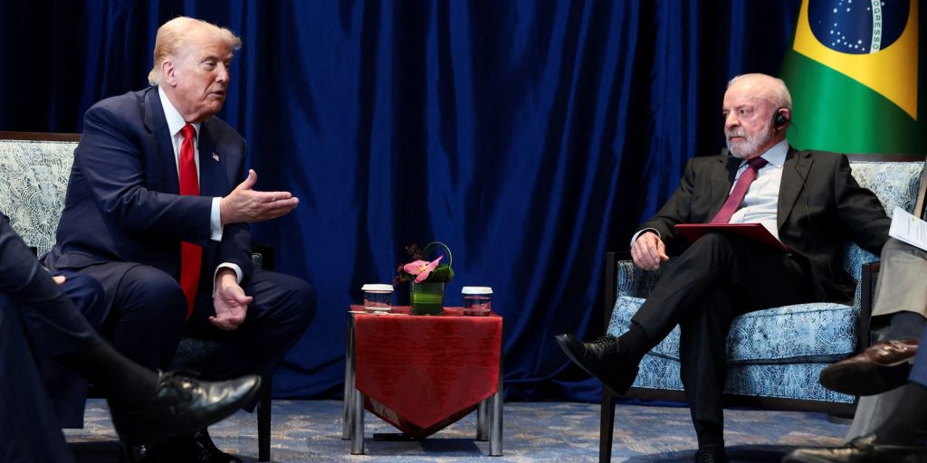 Trump elogia lula e indica avanço em negociações bilaterais