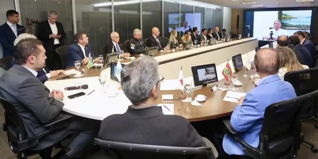 Sete governadores unem forças em consórcio contra o crime organizado