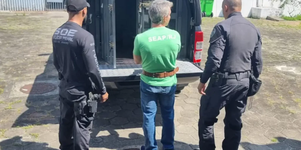 Rogério andrade deixa presídio federal e retorna ao rio de janeiro