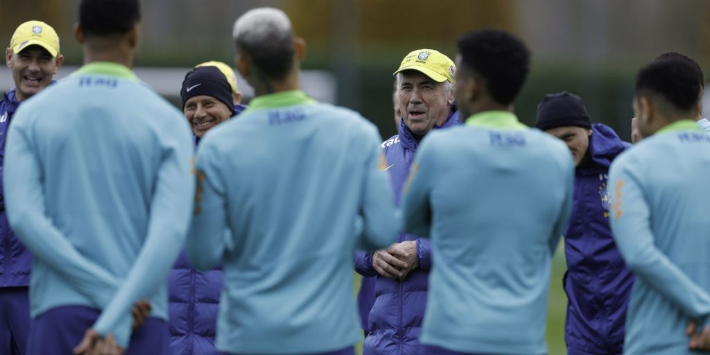 Seleção brasileira: ancelotti define base para amistoso em londres