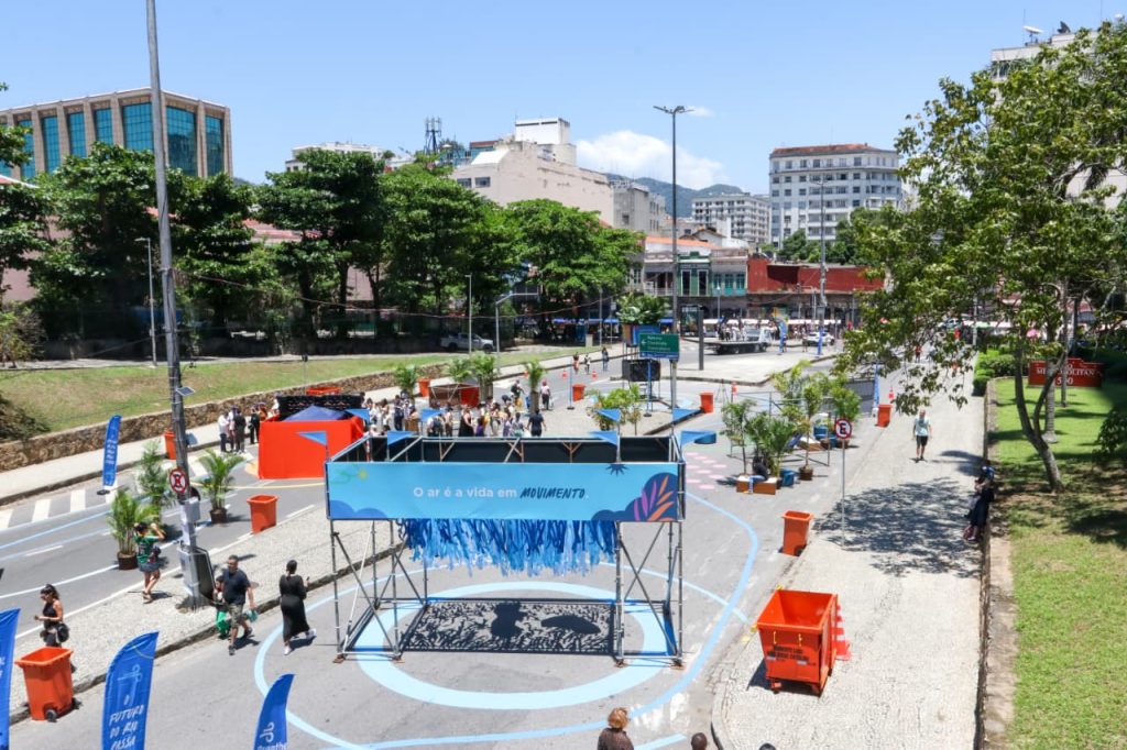 Respira rio: avenida chile promove futuro sustentável e de baixa emissão