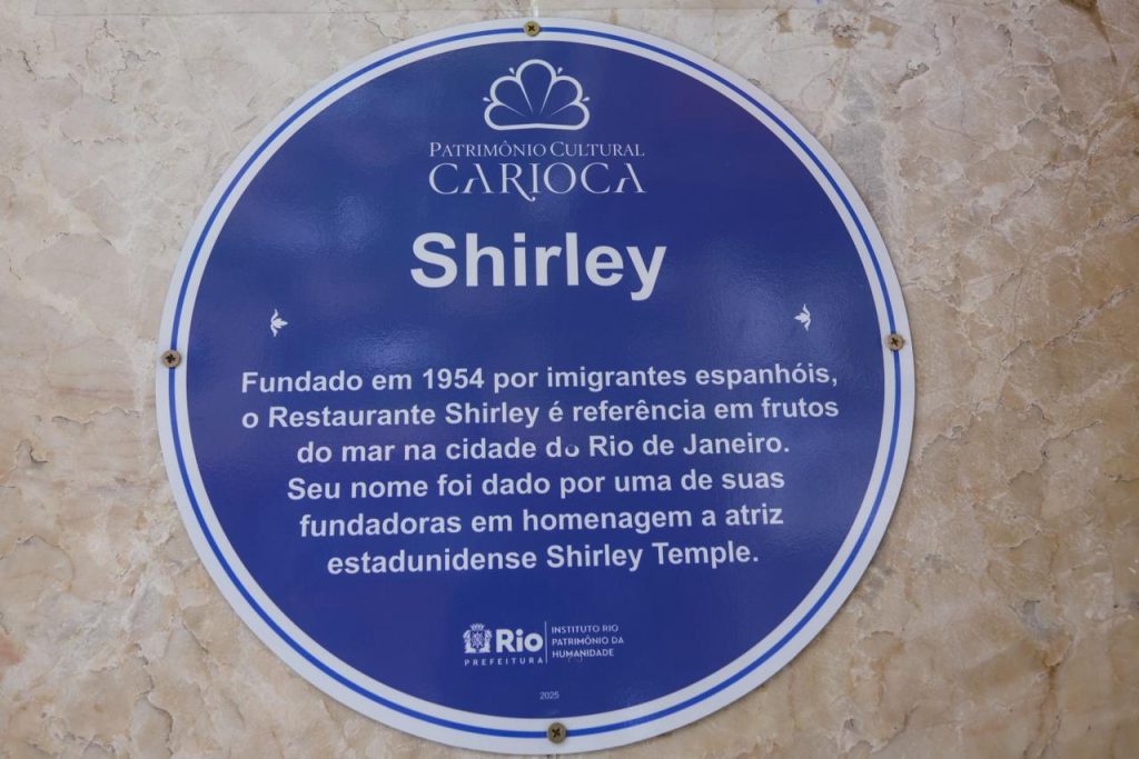 Shirley, refúgio gastronômico no leme, reconhecido patrimônio carioca