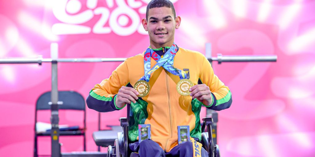 Parapan de jovens: brasil brilha com ouro e recorde mundial