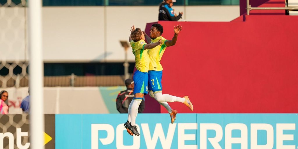 Brasil estreia com goleada histórica no mundial sub-17