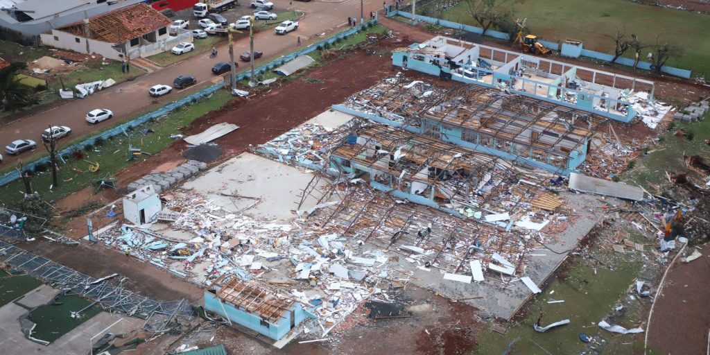 Paraná: sobe para sete o número de mortos após tornados