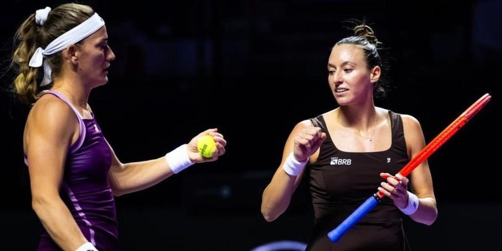 Stefani e babos ficam com o vice no wta finals em riad