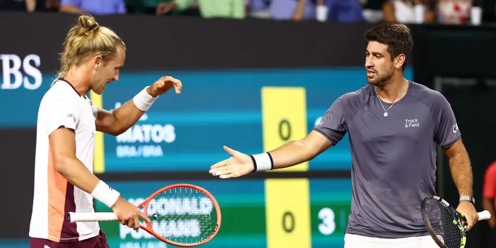 Matos e Luz: dupla brasileira avança à semifinal do Masters de Cincinnati