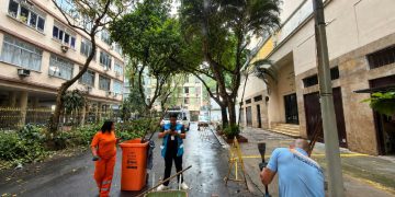 Copacabana recebe mutirão de zeladoria e serviços integrados na Rua Felipe de Oliveira