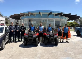 Drones auxiliam Guarda Civil Municipal a desativar seis acampamentos em dunas e restinga de Cabo Frio