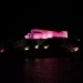 Forte São Mateus recebe iluminação rosa para abrir campanha em Cabo Frio