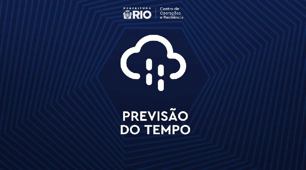 Frente fria muda o tempo e traz chuva para a cidade do Rio de Janeiro nesta segunda-feira