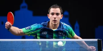 Hugo Calderano vence Patrick Franziska e avança às quartas do China Smash