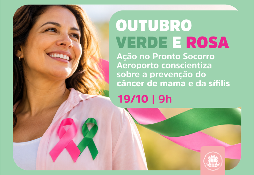 Macaé promove mutirão de saúde com foco no Outubro Rosa e Outubro Verde no Parque Aeroporto