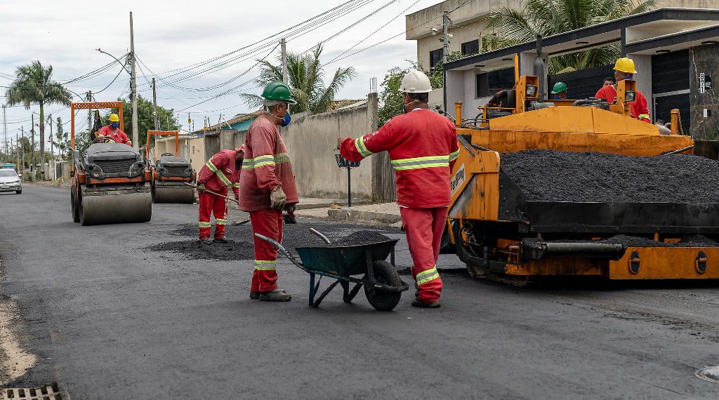 Maricá acelera obras de pavimentação e urbanização em diversos bairros de Itaipuaçu