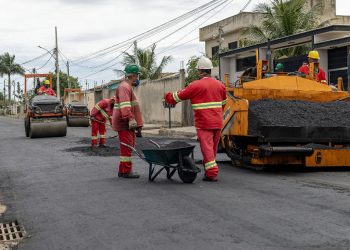 Maricá acelera obras de pavimentação e urbanização em diversos bairros de Itaipuaçu
