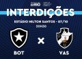 Nilton Santos terá esquema especial de trânsito para clássico entre Botafogo e Vasco