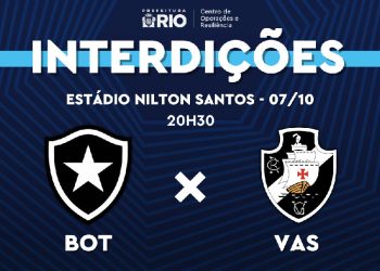 Nilton Santos terá esquema especial de trânsito para clássico entre Botafogo e Vasco