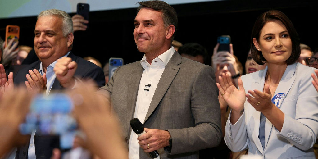 Novo e União Progressista apoiam Flávio Bolsonaro por reformas no Judiciário e fim da reeleição