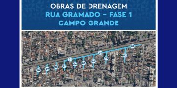 Rio investe R$ 34 milhões em obras de drenagem para acabar com enchentes em Campo Grande