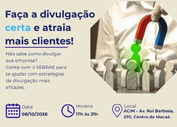 Sebrae realiza oficina gratuita de marketing para empreendedores em Macaé