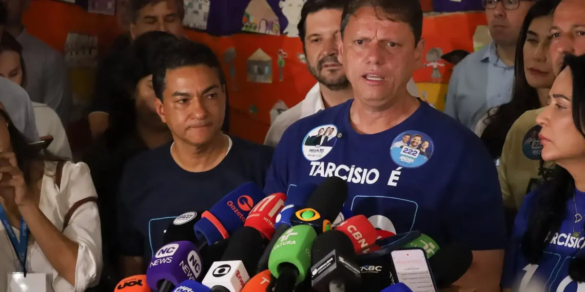 Tarcísio é reeleito em São Paulo com votação recorde e projeta novo mandato de realizações