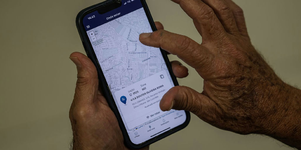 TSE e e-Título permitem consultar local de votação e seção para as eleições 2026