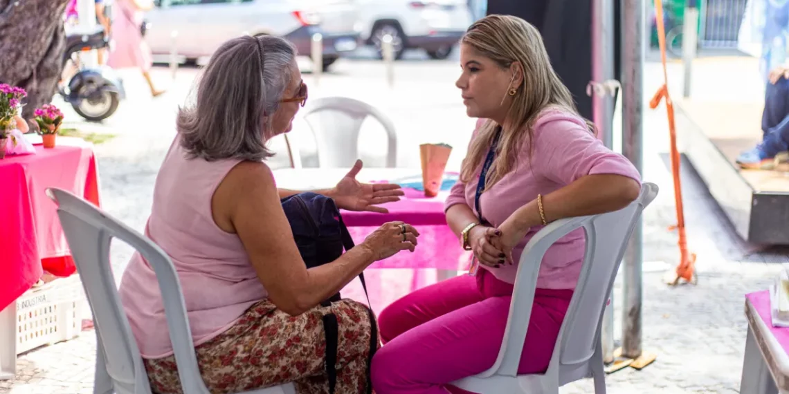 UBS Maria Lúcia de Oliveira no Jardim Esperança recebe atendimentos do Outubro Rosa em Cabo Frio
